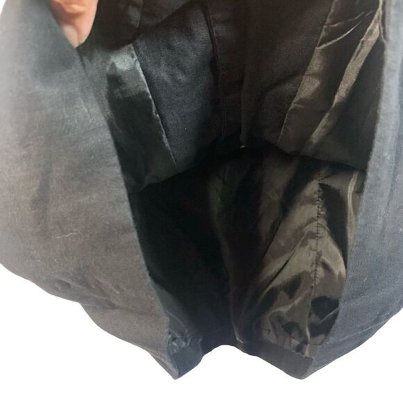 ESTHER's ARCHIVES Puff Short Sleeves Linen Blazer Jacket - Picture 7 of 8